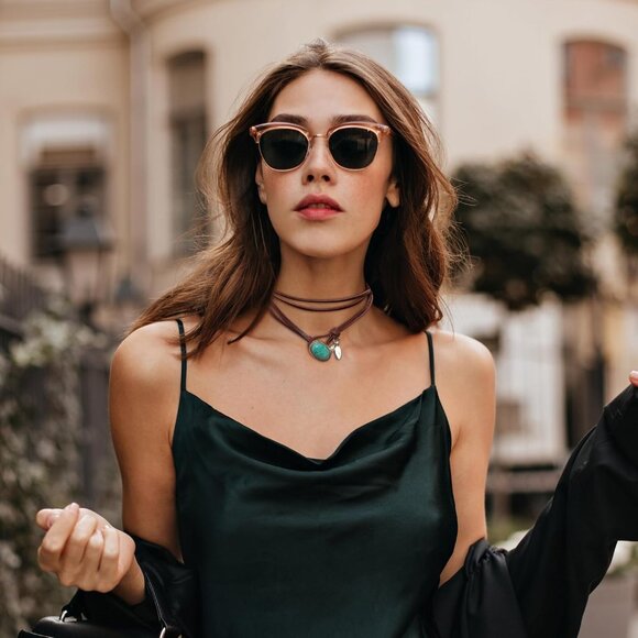 Women's A:stone Layered Boho Necklaces Cowgirl Jewellery Accessories Outfits - Picture 7 of 9